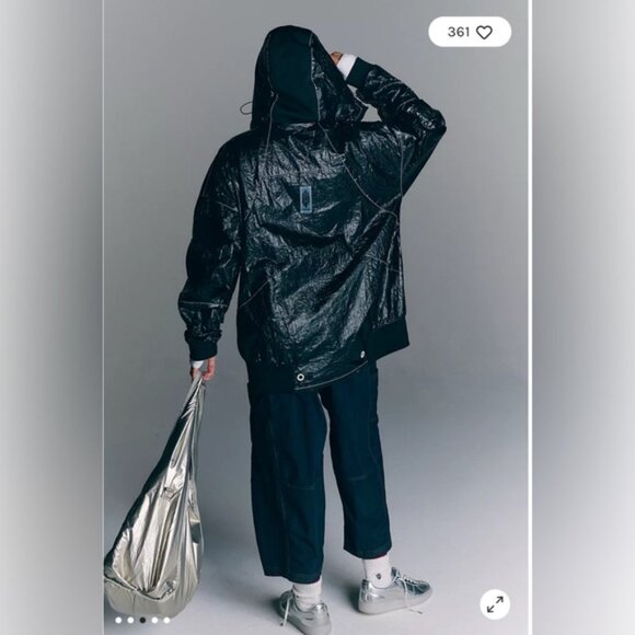 NWOT Free People Movement Rough Rider Tyvek Pullover sz S - Picture 8 of 8